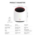 thumbnail image 2 of Desktop Air Purifier with Electronic Filter No Need to Replace, 2 of 8