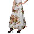 thumbnail image 3 of Moomaya Jupe Longue en Rayonne Imprimée pour Femmes Grande Taille Jupe Maxi à Taille Nouée, 3 of 6