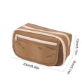 thumbnail image 3 of Boovnll Trousse à Crayons, Grande Capacité Portable Multi-Couches, Trousse à Crayons avec Fermeture Éclair pour Maison, Bureau, Rangement, Trousse à Crayons, 3 of 8
