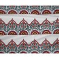 thumbnail image 4 of oneOone Polyester Lycra Fabric Leaves & Floral Block Printed Fabric 1 Yard 56 Inch Wide, 4 of 4