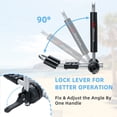 thumbnail image 4 of Goplus J-Bar Support de Toit pour Kayak Pliant Universel Support de Kayak pour Canot Planche de Surf, 4 of 10