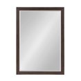 thumbnail image 1 of DesignOvation Beatrice Miroir Mural Encadré, 27x39, Brun Noyer, 1 of 5