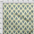 thumbnail image 2 of oneOone Cotton Silk Fabric Leaves & Floral Block Print Sewing Fabric BTY 42 Inch Wide, 2 of 4