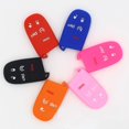 thumbnail image 3 of MYG pour Dodge pour Chrysler Télécommande à 5 Boutons Touche Intelligente Fob Étui en Silicone Housse, 3 of 5