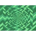 thumbnail image 1 of Ahgly Tapis Rectangulaire Lavable en Machine Intérieur Transitionnel Vert Néon, 5 Pieds x 7 Pieds, 1 of 7