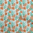 thumbnail image 1 of oneOone Rayon Turquoise Blue Fabric Sea Shells Ocean Fabric For Sewing Printed Craft Fabric By The Yard 56 Inch Wide, 1 of 4