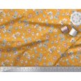 thumbnail image 3 of Soimoi Rayon Fabric Artistic Floral Print Fabric by the Yard 42 Inch Wide, 3 of 5