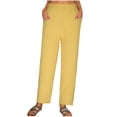 thumbnail image 1 of Pantalon Ample pour Femmes Été Mode Décontractée Printemps et Été Couleur Unie Pantalon Ample Longueur Complète, 1 of 6