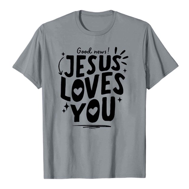 T-Shirt Tendance pour Femmes, Décontracté, Imprimé, Col Rond, Manches Courtes, pour le Quotidien, Hauts Tendance pour Femmes