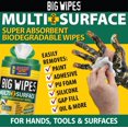 thumbnail image 4 of Big Wipes BWP6002-3 Industrial Bio Pre-Moisten Industrial Strength Biodegradable Cleaning Wipe, 4 of 9