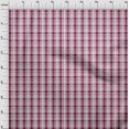 thumbnail image 3 of oneOone Cotton Cambric Fabric Check Kasuri Printed Craft Fabric BTY 56 Inch Wide, 3 of 4