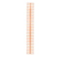 thumbnail image 1 of Binding Coils, Polypropylene Binding Spines 10Pcs  For Stationery Orange, 1 of 8