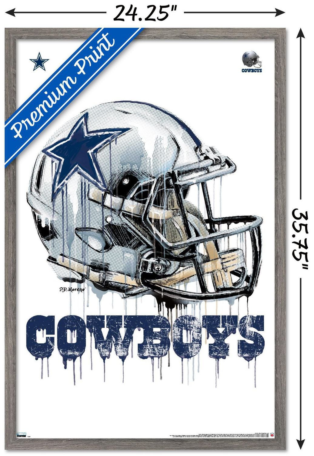 NFL Dallas Cowboys - Casque anti-goutte 20