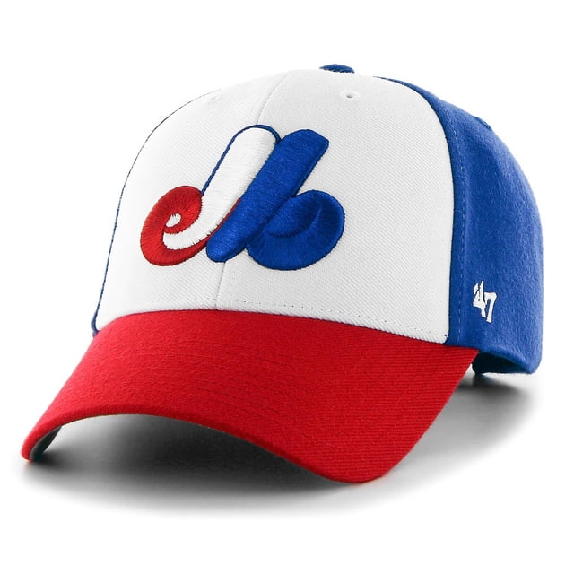 Montreal Expos Cooperstown MVP Tri-Color Cap - '47