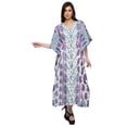 thumbnail image 3 of Moomaya Kaftan de Plage, Paréo de Bikini, Robe Longue Maxi Caftan pour Femmes, 3 of 6