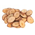 thumbnail image 3 of 25Pcs Pine Oval Piece oblique DIY Home Painting Hand Made Festive Decoration Craft, 3 of 8