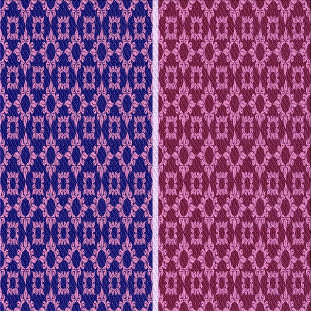 Ahgly Company Tapis d'Intérieur Lavables en Machine, Carrés Pourpre Transitionnel, 6' Carré