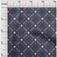 thumbnail image 1 of oneOone Viscose Jersey Fabric Tartan Check Decor Fabric Printed BTY 60 Inch Wide, 1 of 4