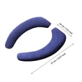 thumbnail image 3 of Restroom Mat Bath Mats for Bathroom Non Washable Memory Foam Soft Rugs for Bathroom Toilet Elongated Rug Dark Bath Mats for Bathroom Non Thicker Bathroom Toilet Seat Cover Pads Soft Warmer, 3 of 4
