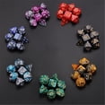thumbnail image 3 of DPTALR 49 PCS Double-Colors Polyhedral Dice For Dungeons And Dragons Table Games, 3 of 4