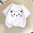 thumbnail image 1 of Rbaofujie T-Shirts Graphiques à Manches Courtes pour Filles et Tout-Petits, 1 of 8