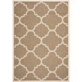 thumbnail image 1 of Safavieh Courtyard Brown Indoor Outdoor Rug - 6'7" x 9'6", 1 of 6