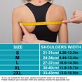 thumbnail image 4 of Adjustable S-XXL Adult Children Back Posture Corrector Clavicle Back Support Correction Back Straight Shoulders Brace Strap New Black XXL, 4 of 6