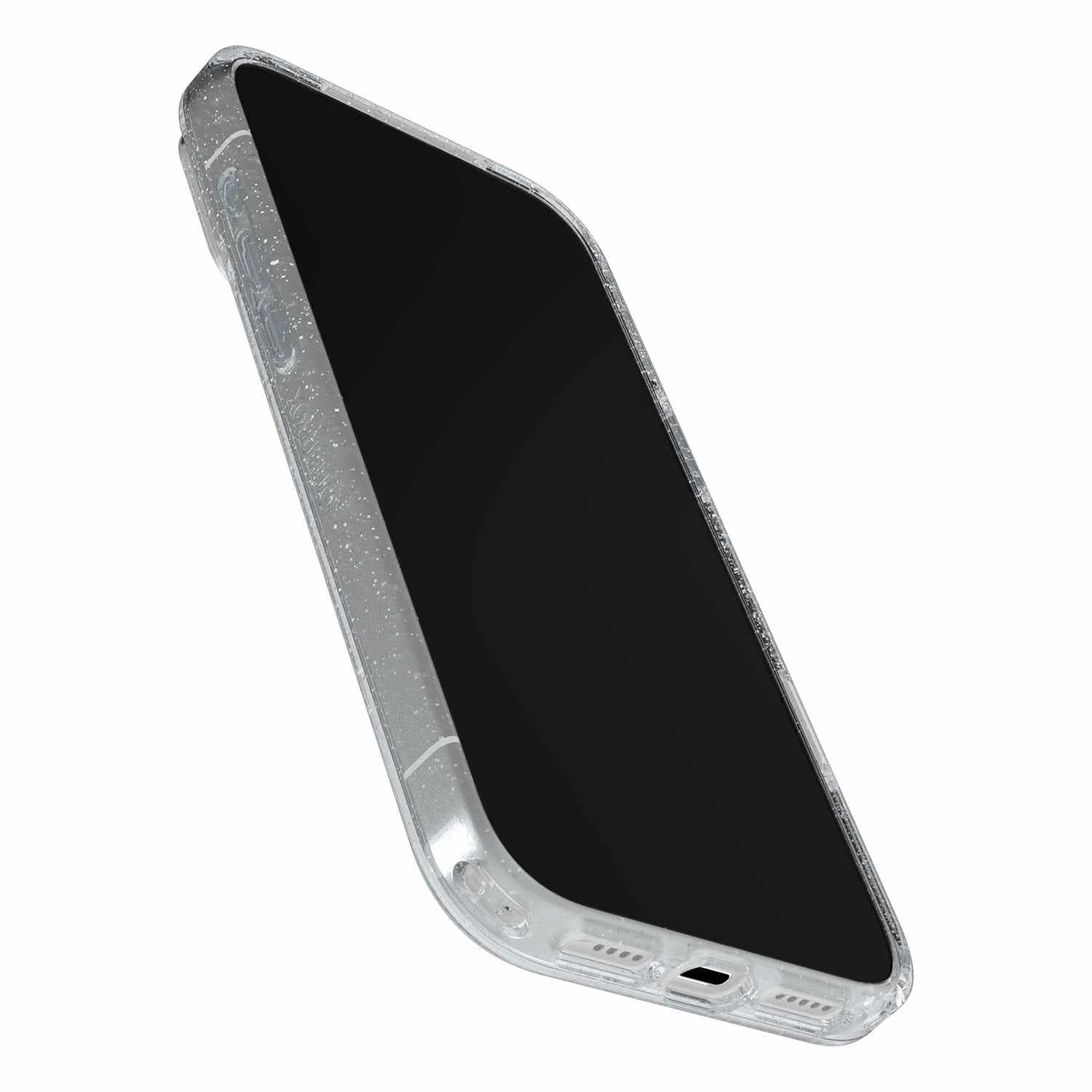 OtterBox Symmetry Clear MagSafe Case w/Camera Control Stardust 3.0 with Blue Tint (Clear) for iPhone 17 Pro