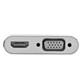 thumbnail image 4 of Type-C To  Connecting Adapter Type-C Hub USB-C Hub USB C Dongle Work for Office Silver,Gray, 4 of 8