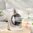 thumbnail image 4 of Boovnll Desk Fan, Adjustable High Speed USB Rechargeable Digital Display Table Fan Quiet Small Fan for Home, Bedroom, Office, Travel, Kitchen, Camping, RVs, Summer Gift, Mini Fan - Fan, 4 of 5