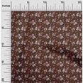 thumbnail image 2 of oneOone Polyester Spandex Maroon Fabric Kids Floral Sewing Craft Projects Fabric Prints By Yard 56 Inch Wide, 2 of 4
