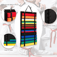 thumbnail image 3 of White12 Belts Karate Black Belt Display Rack, Taekwondo Belt Display Rack, Martial Arts Belt Storage Rack,1x karate black belt display stand,White, 3 of 7