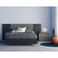 thumbnail image 1 of Sinatra 4 Piece Bedroom Set, Bark Grey and Black, 1 of 5