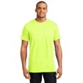 thumbnail image 3 of Hanes T-Shirt de Performance Unisexe X-Temp pour Adulte, P, Néon Citron Chiné, 3 of 4