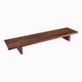 thumbnail image 1 of Desky Minimal Monitor Stand - Walnut Hardwood, 1 of 10