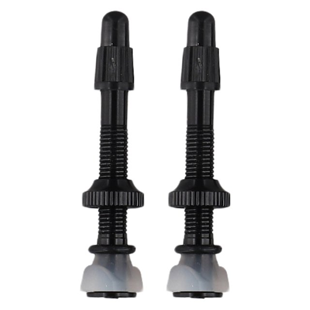 2 Pcs Pneus de Vélo Tubeless Tige de Valve en Alliage d'Aluminium pour Valve Presta 40MM