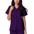 thumbnail image 2 of Adar Universal Women's Scrub Set ? Snap Front Scrub Top and Multi Pocket Scrub Pants, 2 of 7