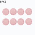 thumbnail image 2 of Ensembles de 8 Napperons Ronds Résistants à la Chaleur, Imperméables et Réutilisables pour la Protection de la Table de Cuisine et de Salle à Manger, 2 of 8