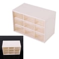 thumbnail image 4 of VIFER 9 Lattice Desktop Drawer Portable Plastic Storage Box Drawer Desktop Storage Unit Cosmetic Storage Box(White), 4 of 7