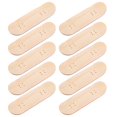 thumbnail image 1 of 10 Pcs New Replacement Wooden Board Finger Skateboard Parts for Finger Skateboards, 1 of 9
