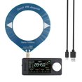 thumbnail image 1 of Bunblic SI4732 Mini Radio Compact Headphone Jack Broadcasting for Backpacking Hiking Black Blue, 1 of 8
