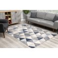 thumbnail image 3 of Rug Branch Havana Modern Area Rug and Runner, Abstract - Navy Blue - CA9992NY28, 3 of 8