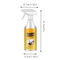 thumbnail image 2 of Meitianfacai Car Multi-function Foam Cleaner Ceiling Seat Interior Trim Seat Cleaning And Decontamination Nozzle 120ml, 2 of 2