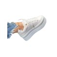 thumbnail image 1 of Woobling Chaussures Décontractées Antidérapantes pour Femmes Marche Bout Rond Plateforme Espadrilles Légères Blanches 5, 1 of 3