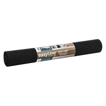 Select Grip EasyLiner Brand Shelf Liner, Black, 20 in. x 6 ft.