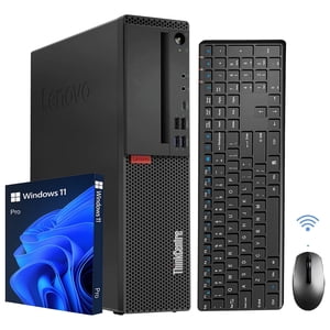 Lenovo Computer ThinkCentre M720s SFF Windows 11 Pro High-Performace Business Desktop PC, Intel Hexa-Core i5-8500 Processor up to 4.10 GHz, 8GB DDR4 RAM, 512GB NVMe SSD, Wireless Keyboard Mouse Lenovo Computer ThinkCentre M720s SFF Windows 11 Pro High-Performace Business Desktop PC, Intel Hexa-Core i5-8500 Processor up to 4.10 GHz, 8GB DDR4 RAM, 512GB NVMe SSD, Wireless Keyboard Mouse