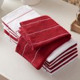 thumbnail image 3 of Mainstays Dobby Rice Weave Kitchen Towels, 15"x25", Set of 10, Red Sedona, 3 of 5