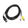 thumbnail image 1 of DIN 8Pin To 2RCA Cable, Copper Core DIN 8Pin Male To 2RCA Male Adapter Cable Tight Connection 9.8ft  For Old Sound Equipment, 1 of 8