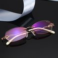 thumbnail image 3 of POINTERTECK Lunettes de Lecture Progressives Anti-Lumière Bleue à Haute Dureté, Double Usage de Près et de Loin, Lunettes Artistiques Élégantes, 3 of 5