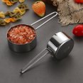 thumbnail image 4 of Raindrops Dry Measuring Cups Stainless Steel Kitchen Measuring Set 1Set, 4 of 8